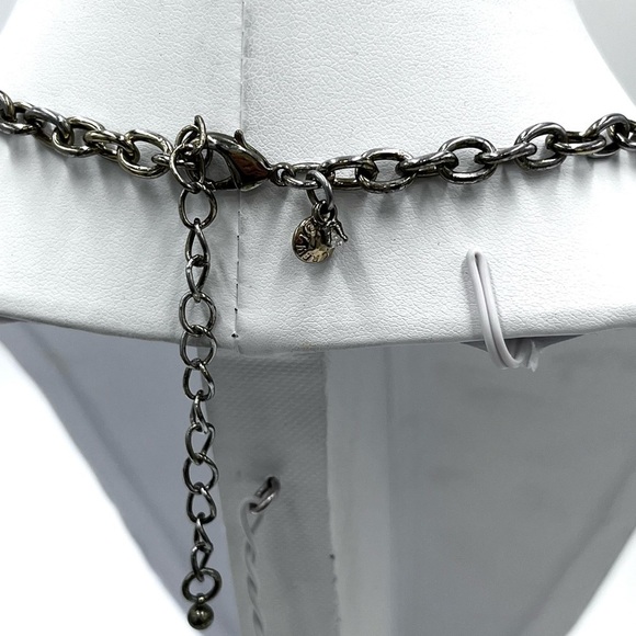 J. Crew Emerald, Blues, Teal, Light Green Rhinestones Statement Bib Necklace - Picture 14 of 14